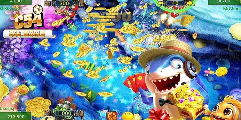 Game bắn cá siêu thị C54 – Hướng dẫn chi tiết 8 game bắn cá siêu thị của C54
